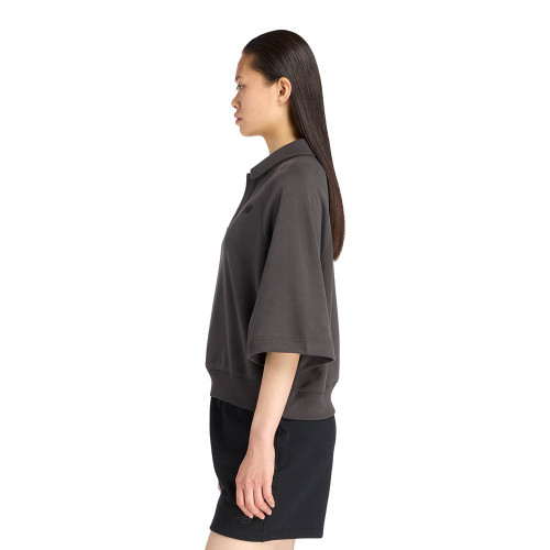 New Balance Γυναικεία μπλούζα polo Coastal Fleece Oversized Polo